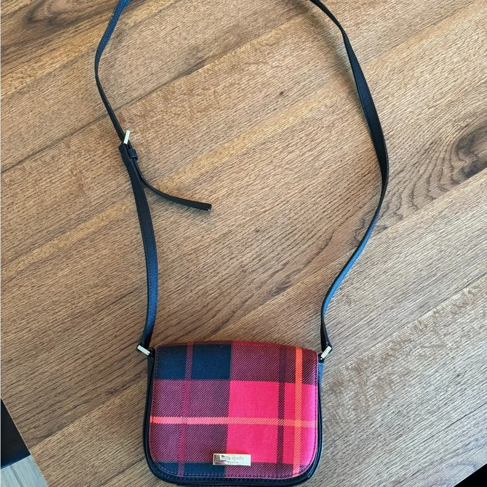 Kate Spade New York Carson Newbury Plaid Crossbody Purse